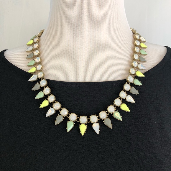 J. Crew Jewelry - J. Crew Crystal Spear Rhinestone Necklace